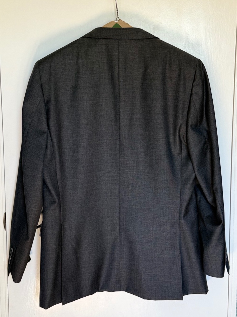 Suitsupply Charcoal Gray Two-Piece Suit Super 110’s Wool